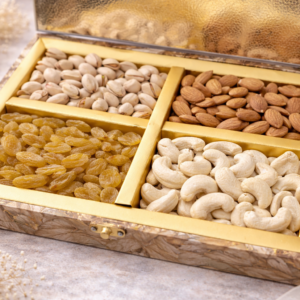 Luxurious dry fruit gift box